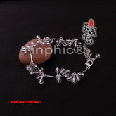 INPHIC-天然水晶 白水晶4mm圓珠銀鏈手鏈 水晶之王 能量大  助記憶